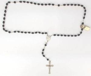 Rosary: Black Oval Coco Rosary: Black Oval Coco