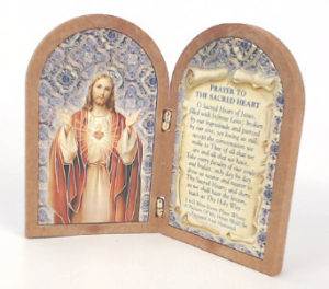 Sacred Heart of Jesus Diptych