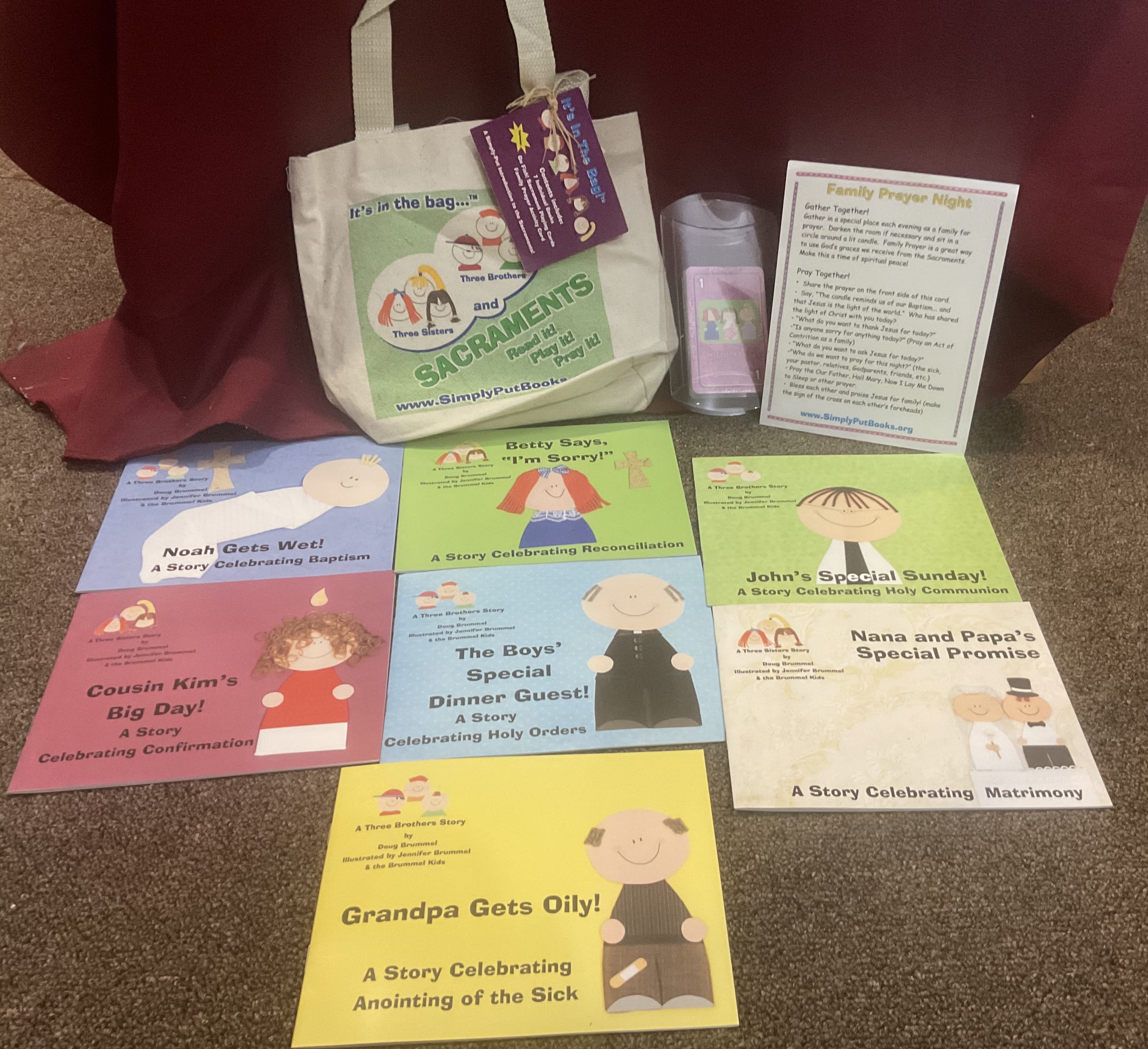 Three Sisters and Three Brothers Tote Kit Three Sisters and Three Brothers Tote Kit