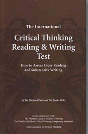 International Critical Thinking Reading & Writing Test International Critical Thinking Reading & Writing Test