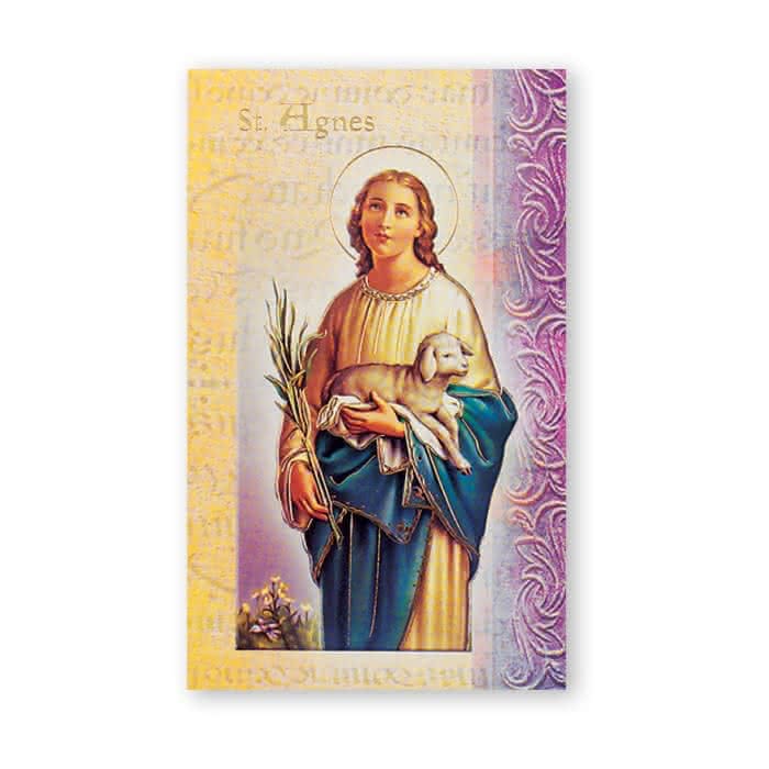 Saint Agnes Biography Pamphlet