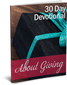 About Giving 30-Day Digital Devotional